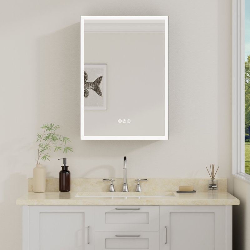 Armoire à pharmacie 16 po x l 24 po x Al 24 po Flora, Oui, H 24 po x l 16 po x P 5 po
