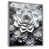 Silver Floater Framed