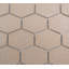 Carreau de mosaïque en porcelaine hexagonale 2 x 2 po (boîte de 20 feuilles)-113717196-113717197