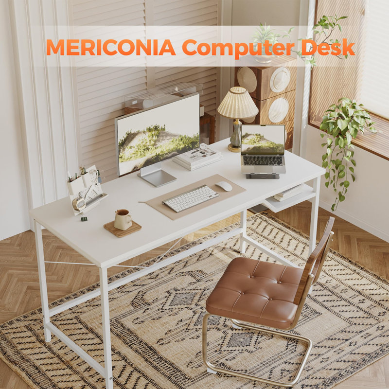 Computer Desk, White