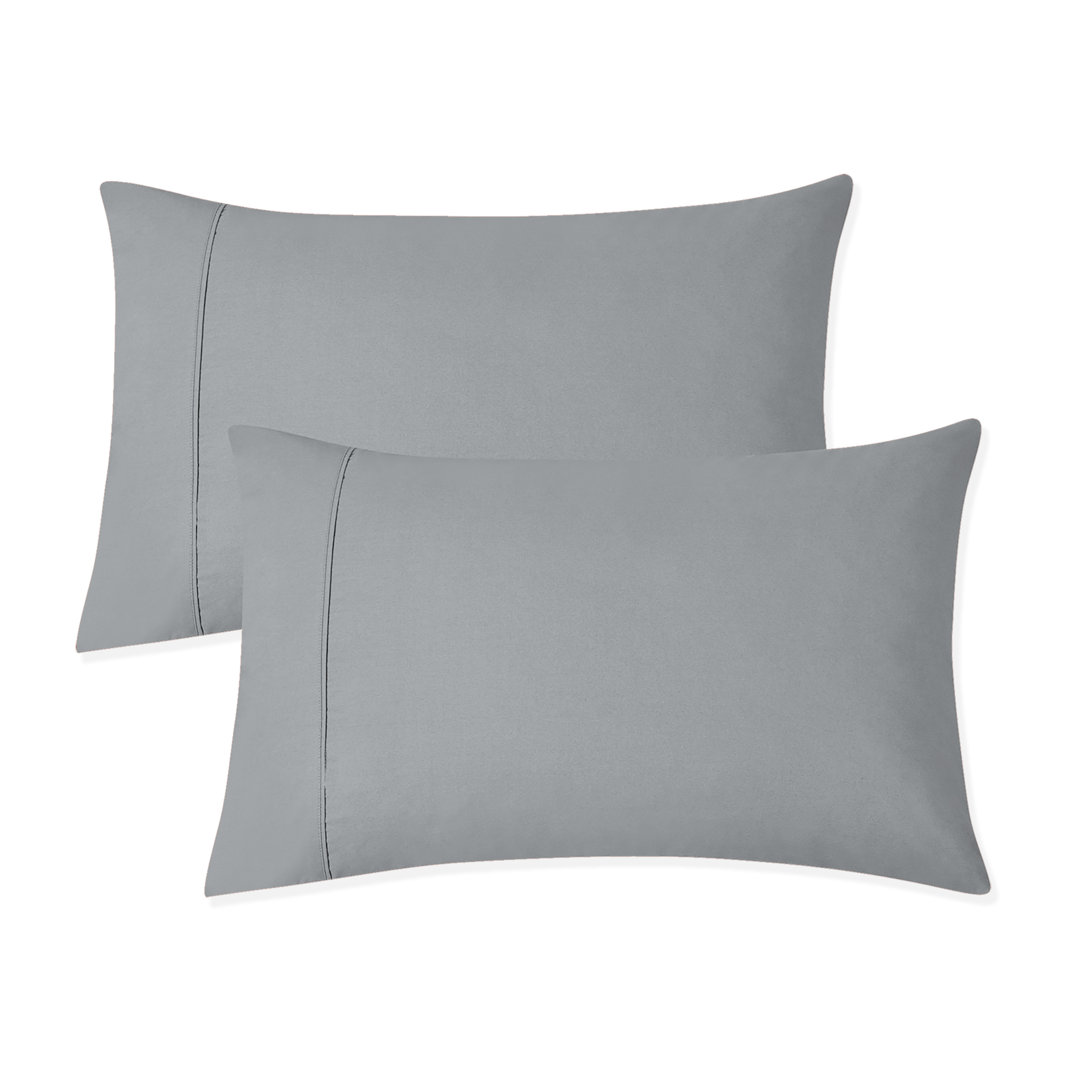 Ultra-Soft & Silky 800TC Premium-Quality Supima Cotton Pillowcases (Set of 2) Aireolux 