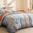 Bedsure 100% Cotton Reversible Floral Duvet Cover Set-100776156-106256193