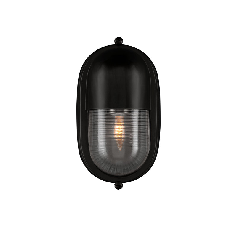 Maritime 1 - Light Outdoor Sconce, Satin Black