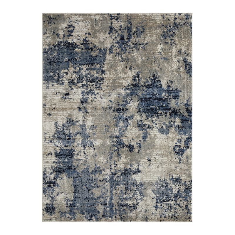 Shawnya Abstract Indoor Rug, Rectangle 8' x 10'