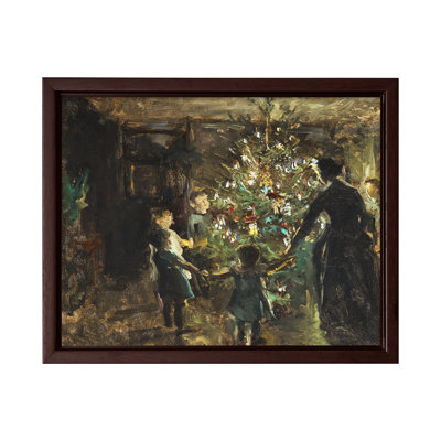 Peinture d'arbre de Noël