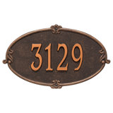 Monte Carlo Personalized Standard 1-Line Wall Address Plaque