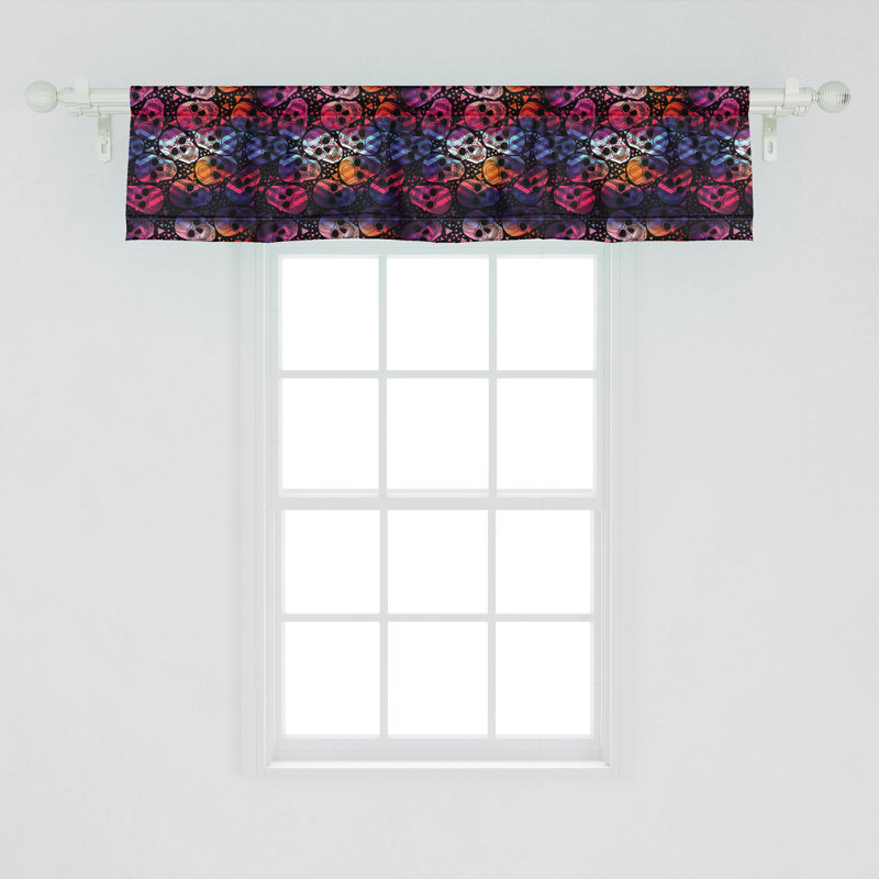 Multicolore paquet de 2 crânes en sucre 54 po Ambesonne, L 54 po x L 12 po