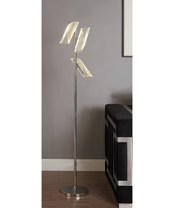 Lampe DEL sur pied 62 po Crucita