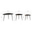 Ensemble de 3 tables gigognes Drift - Noir