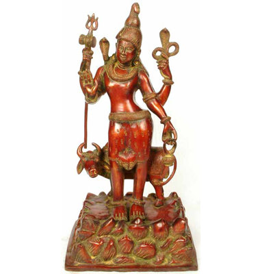 Lord Shiva avec Nandi