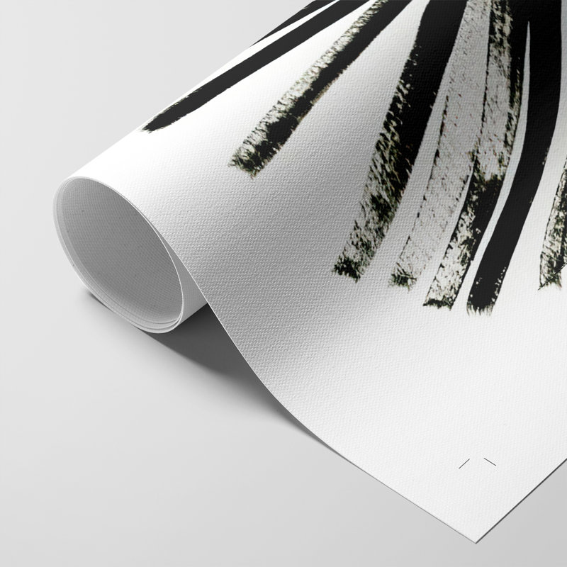 Fan Brush II - Impression sur toile seulement - NON CADRE, H 27 po x l 18 po