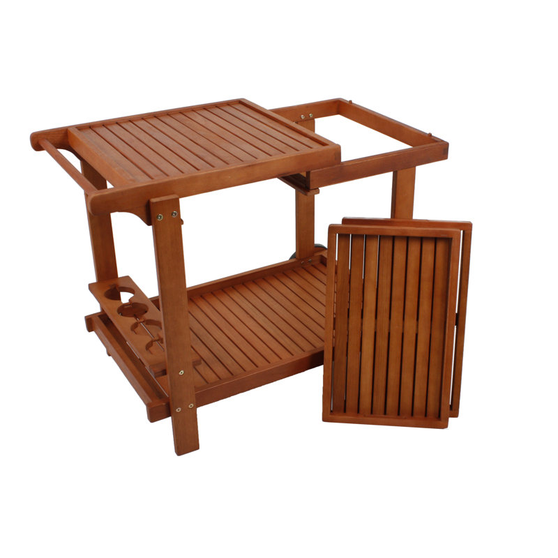 Bryton Wood Bar Cart