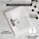 Drop In Bathroom Sink 23 in. x 18 in. Rectangular in White Ceramic Vintage Style with Three Centerset Facet Holes & Front-Overflow