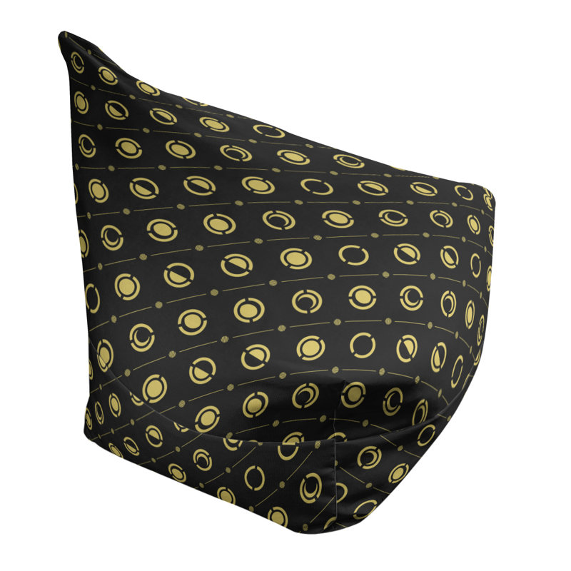 Housse de sac de pois, Jaune clair, H 38 po x l 42 po x P 29 po, Bourre en polyester