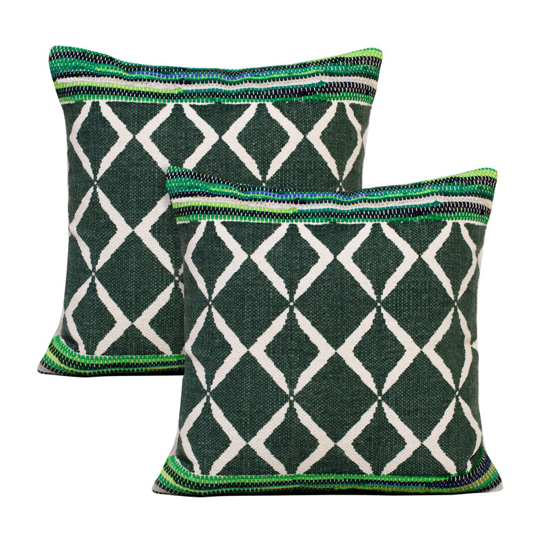 Ensemble de coussins décoratifs faits à la main Boho