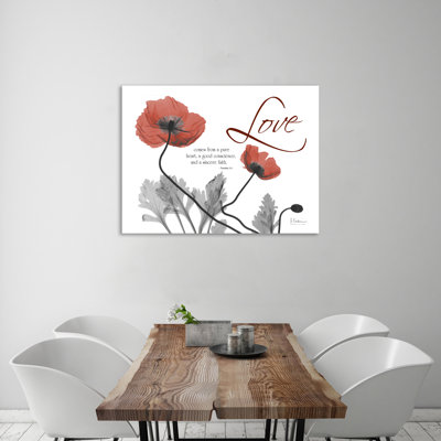 "Manigault" Love Poppies X-Ray par Kiranjit, reproduction de photo