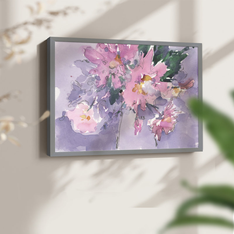 Floral occasion II - reproduction encadrée - réversible