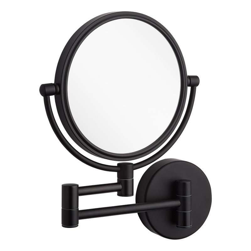 Ramana 12-3/4" x 10-1/2" Framed Make Up Mirror, Chrome