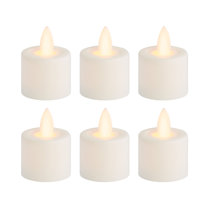 AGPtEK 24pack Cool White Led Tealight Flickering Candles Party