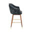 Tabouret de bar en velours 28 po Grieteke-1460992102