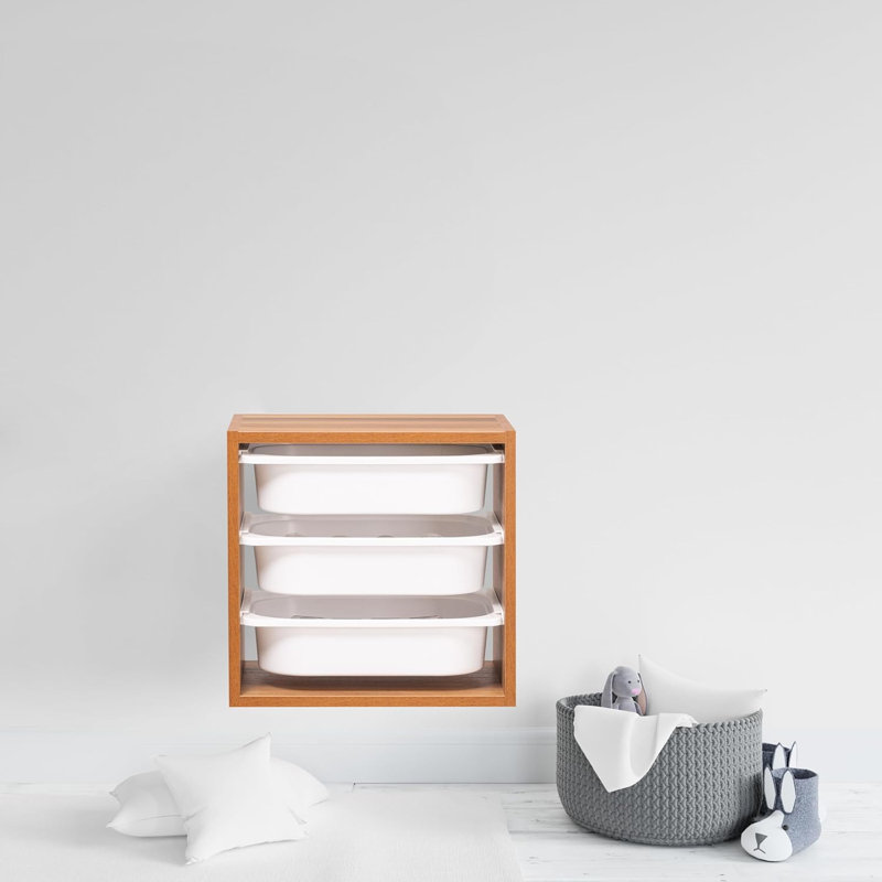 Omera Closet Shelving, White
