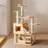 6 Tiers Cat Tree with Condons,Perch,Scratching Posts
