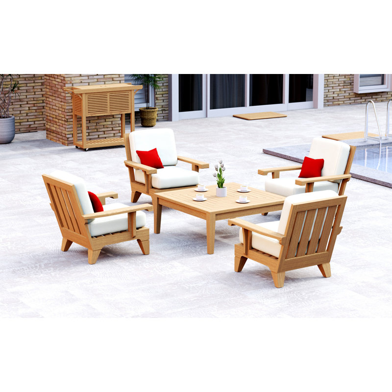 Caranas Outdoor 5 - Piece Conversation Set