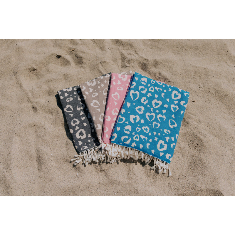 Serviette de plage et de bain Antalya, Bleu