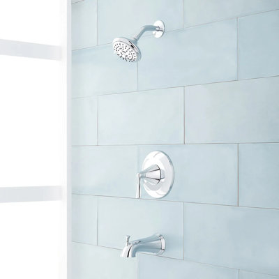 Provincetown Pressure Balance Tub and Shower Set