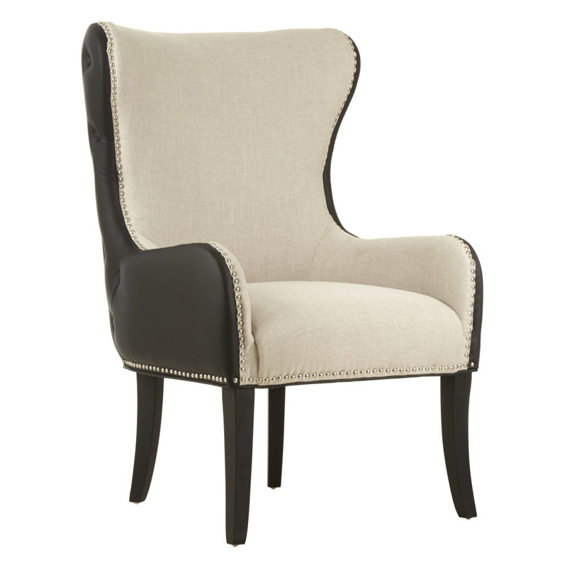 Brophy Upholstered Wingback Chair