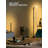 LED Floor Lamp with Spotlight, 360° RGBW Tree Light, Music Sync, Remote Control, Corner Available