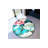 Blue Pink Floral Area Rug-672796490