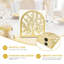 Napkin Holder For Tables Kitchen Farmhouse Restaurant Outdoor Use Rustic Napkin Holders Gold (Tree Of Life)