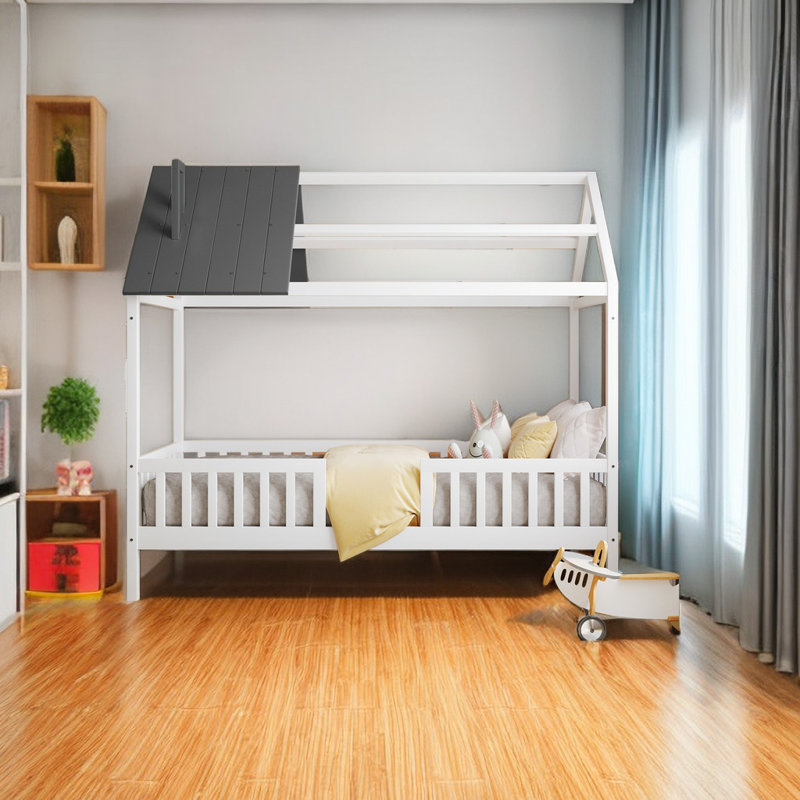 Lit simple Hoch, Blanc