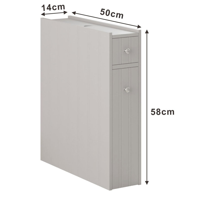 Bathroom Cabinet, Grey