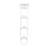 Jamarre Steel Over-the-Door 3 - Hook Wall Mounted Coat Rack