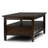 Warm Shaker 48"W Solid Wood Coffee Table with Two Storage Drawers and Open Shelf-1380707758