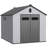 Resin Plastic Storage Shed For Backyard Garden Big Spire Tool Storage-119395235-119395236