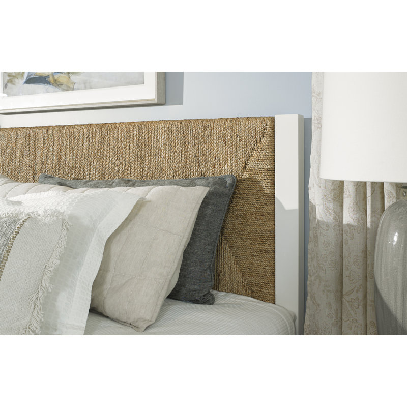 Ensemble de chambre à coucher avec commode blanche Lana, Grand
