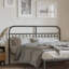 Vidaxl Metal Replace Headboard Black 180 Cm-101181636-124390193