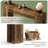 Rustic Coffee Table,Sturdy Console Table,Wooden Hallway Table