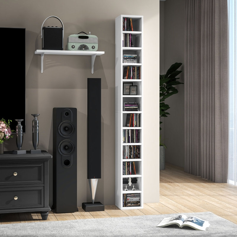 Media Storage, White