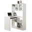 Bureau d'ordinateur, bureau à domicile, bibliothèque, coin en forme de L pour ordinateur portable-33309185