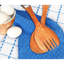 Ensemble de 12 serviettes de cuisine, ensemble de serviettes en 100% coton filé à anneaux super doux et absorbant-104066333