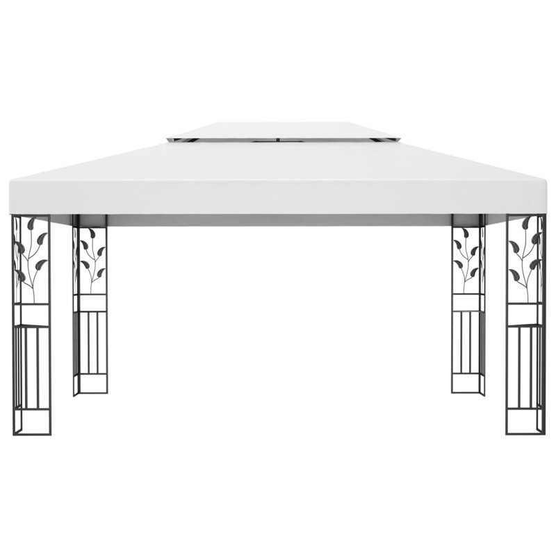 Giragos 3m x 4m Steel Patio Gazebo, White