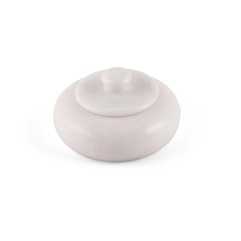 INOX Artisans Marble Salt and Pepper Shaker Set