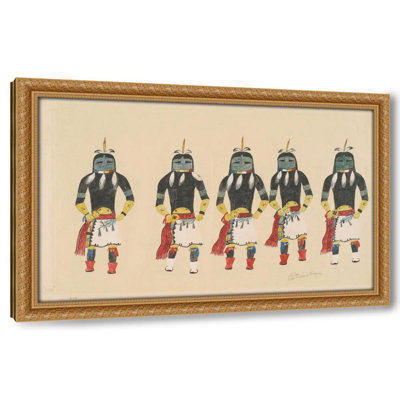 Long-Haired Kachinas (1930s)