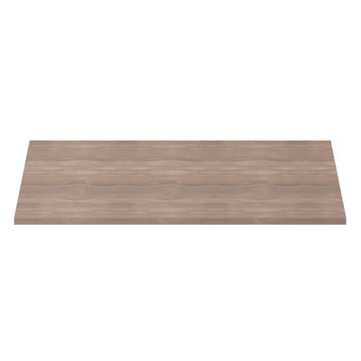 WM45 - Americraft Crown Solid Hardwood Moulding, 3 11/16"H x 3 3/4"P x 5 1/4"F x 96"L, Stain Grade Walnut