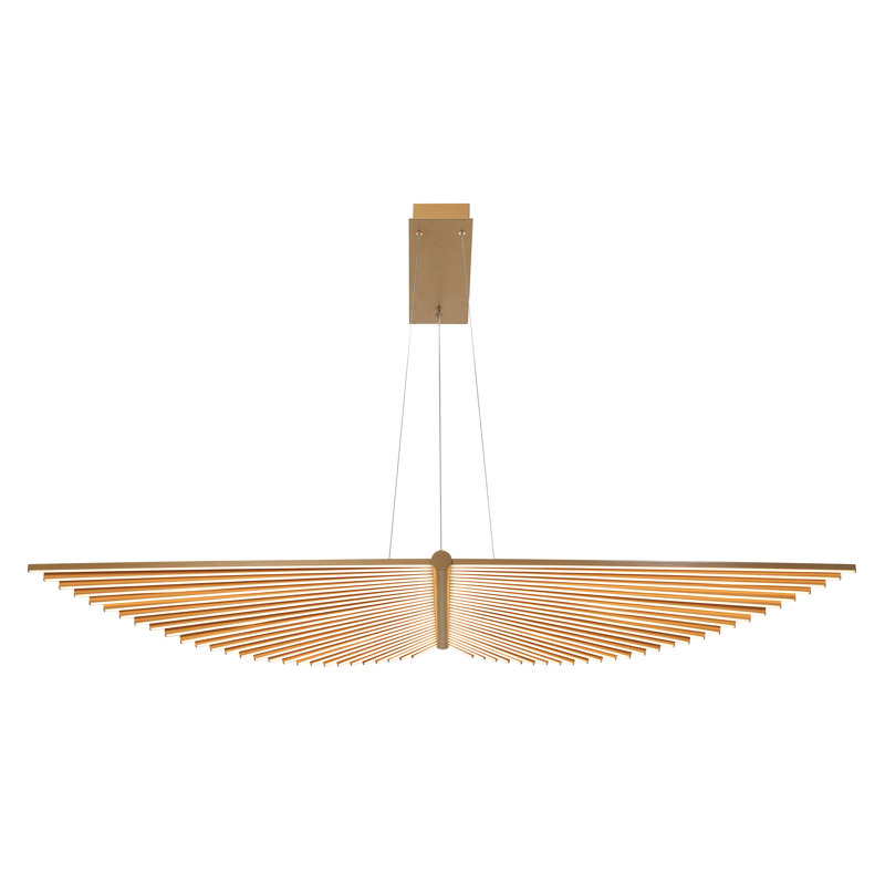 Lustre 1 lumière Seraph, Doré