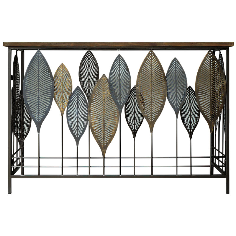 Lolley 47.25'' Solid Wood Top Console Table